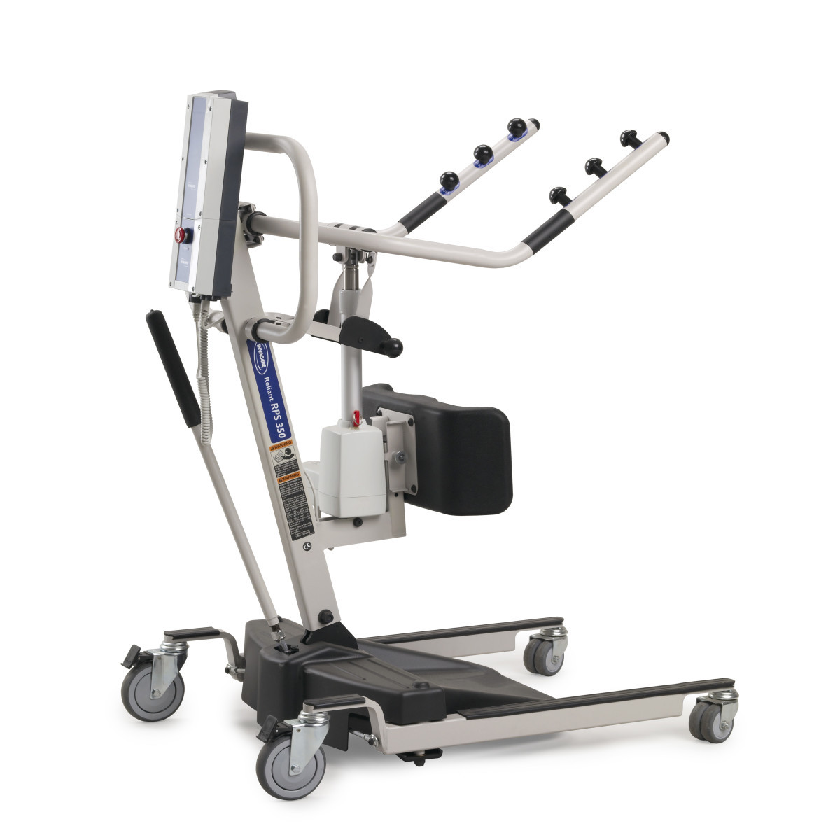 Invacare Reliant Plus 350 Stand-Up Lift with Power Base - 45 View