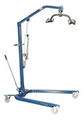 Lumex Patient Hydraulic Lift, Blue LF1030