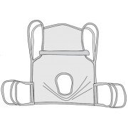 Drive One Piece Commode Sling w/ Positioning Strap