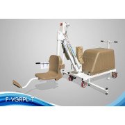 F-VGRPL-T - Aqua Creek The Mighty Voyager Portable Pool / Spa Lift - White with Tan Seat