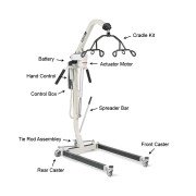 Hoyer HPL402 Patient Lift Parts