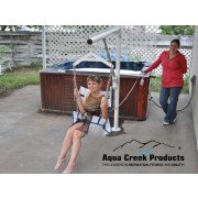 Aqua Creek Super Power EZ Pool - Spa Lift - Right Front Veiw