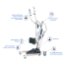 Invacare Reliant Plus 350 Stand-Up Electric Patient Lift - Key Components